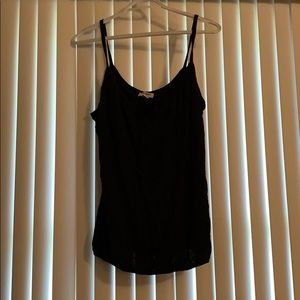 Black tank top